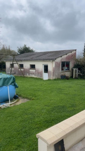 Photo de galerie - AVANT : Décapage haute pression  