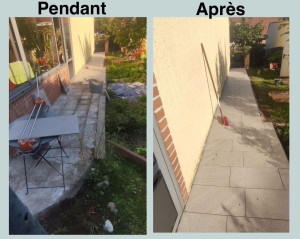 Photo de galerie - Carrelage extérieur