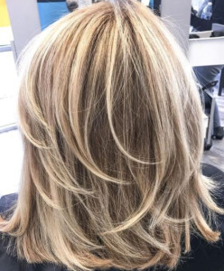 Photo de galerie - Coupe femme - degradee 