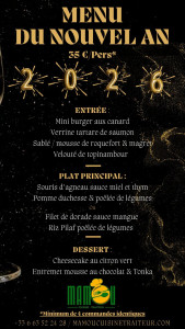 Photo de galerie - Menu saint sylvestre 