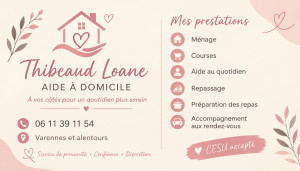 Photo de galerie - Aide à domicile 
