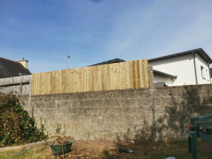 Photo de galerie - Creation d'un brise vue 