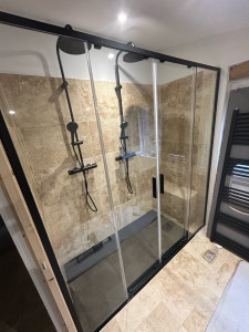 Photo de galerie - Création douche double 