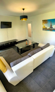 Photo de galerie - Installation d’un salon complet pour un client