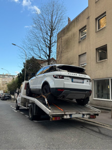 Photo de galerie - Remorquage Range rover  