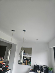 Photo de galerie - Finition  murs plafond cuisine 