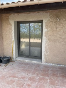 Photo de galerie - Création d’une ouverture avec une poutre béton