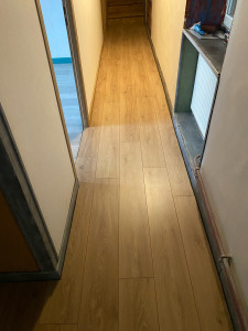 Photo de galerie - Pose de parquet flottant