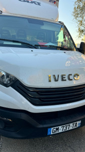 Photo de galerie - Pare brise poids lourd 