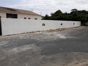 Photo de galerie - Crépi mur 