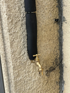 Photo de galerie - Installation robinet extérieur 