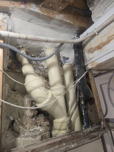 Photo de galerie - évacuation en fonte 