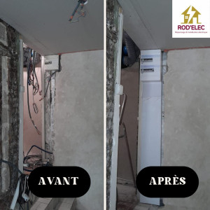 Photo de galerie - Installation d'un tableau electrique