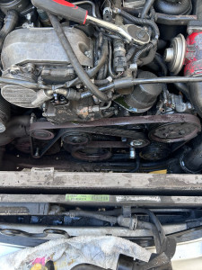 Photo de galerie - Remplacement alternateur Mercedes 