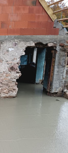 Photo de galerie - Dalle béton couler avec la pompe
