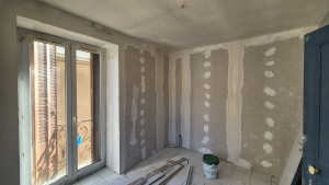 Photo de galerie - Placo plâtre et bande à joints 