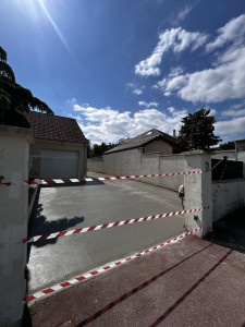 Photo de galerie - Dalle béton terrasse 