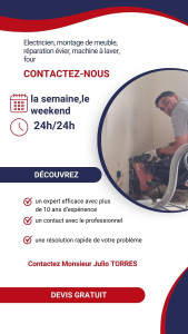 Photo de galerie - Contactez moi sur Paris, Boulogne, Puteaux, Rueil et alentours pour tous travaux d'électricité