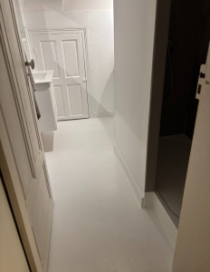 Photo de galerie - Rénovation sol suite à dégât des eaux / sinistre