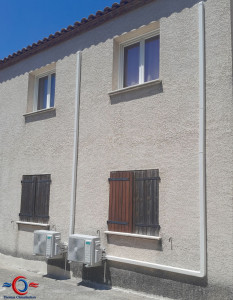 Photo de galerie - Installation de 2 bi split Hisense pour 4 chambres 