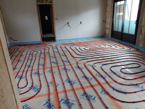Photo de galerie - Plancher chauffant 