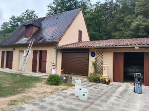 Photo de galerie - Nettoyage de toiture 