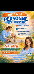 Photo de galerie - Ménage 
repassage
repas
balade
habillage
courses
lever - coucher