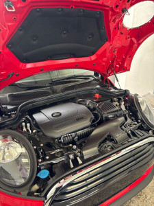 Photo de galerie - Lavage compartiment moteur 