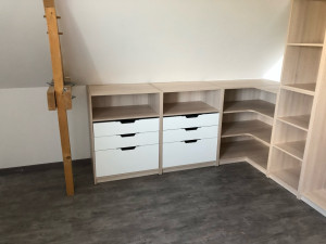 Photo de galerie - Réalisation de pose de meubles 