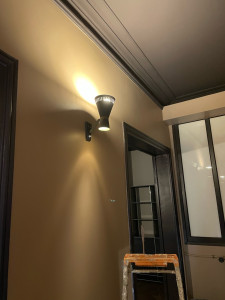 Photo de galerie - Mur et plafond en peinture