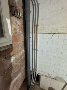Photo de galerie - Rénovation de maison on a repasser tout les tuyau à neuf depuis le compteur et pareil jusqu’à la rue pour les tuyau en pvc