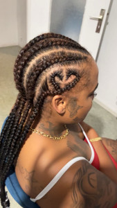 Photo de galerie - Tresses collées 