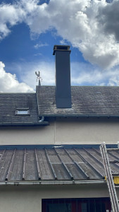 Photo de galerie - Rhabillage sur cheminée