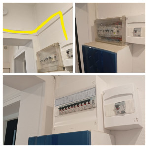 Photo de galerie - Changement tableau électrique 