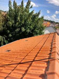 Photo de galerie - Nettoyage toiture 