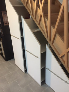 Photo de galerie - Rangement et garde corps d’escalier 