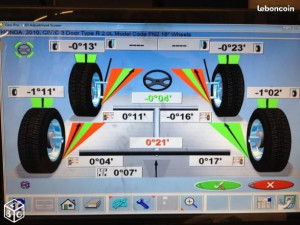 Photo de galerie - REGLAGE TRAIN AVANT 