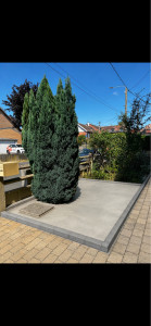 Photo de galerie - Réalisation dalle béton 