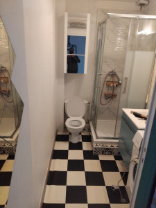 Photo de galerie - Rénovation  sdb avant 
