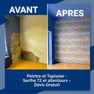 Photo de galerie - Peintre / tapissier 