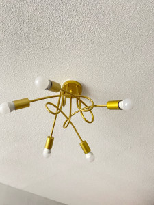 Photo de galerie - Montage lustres, bricolage luminaires 