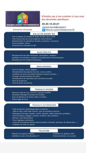 Photo de galerie - Bricolage et multi services