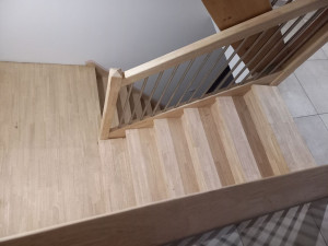 Photo de galerie - Escalier sur mesure 