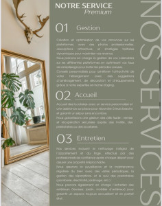 Photo de galerie - Nos services premium 