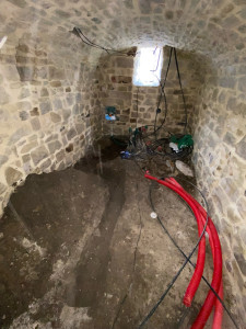 Photo de galerie - Pose de gaine électrique 