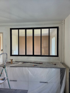 Photo de galerie - Verrière pour une jolie cuisine 