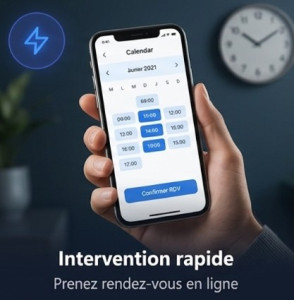 Photo de galerie - Intervention rapide