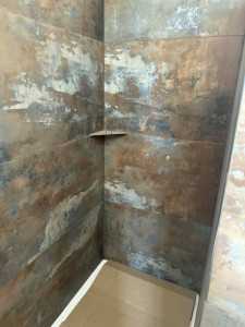 Photo de galerie - Pose de carrelage 