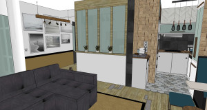 Photo de galerie - Projet d'aménagement intérieur en 3D
