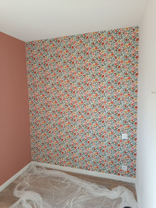 Photo de galerie - Tapisserie florale 